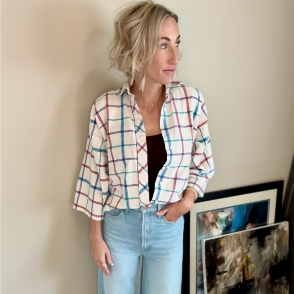 Y2K VINTAGE 100% cotton flannel - Picture 4 of 11